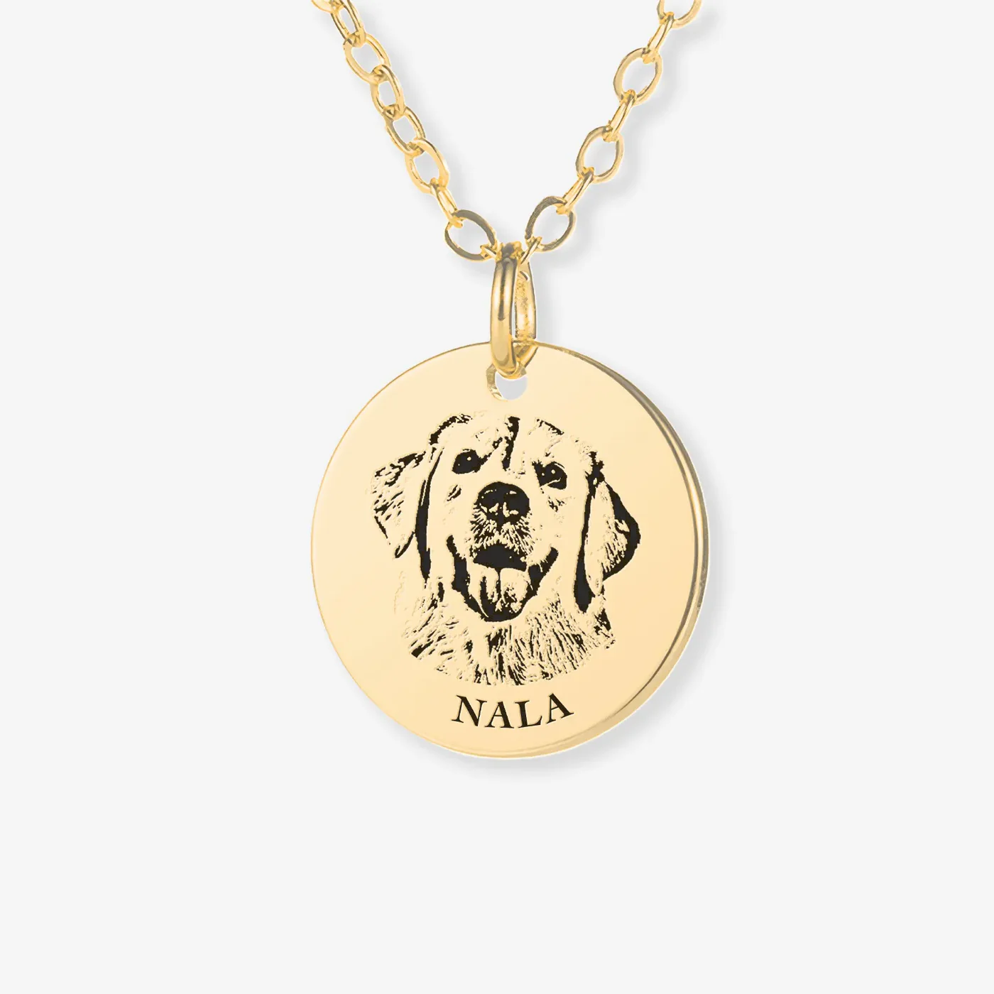 Custom Pet Portrait Necklace