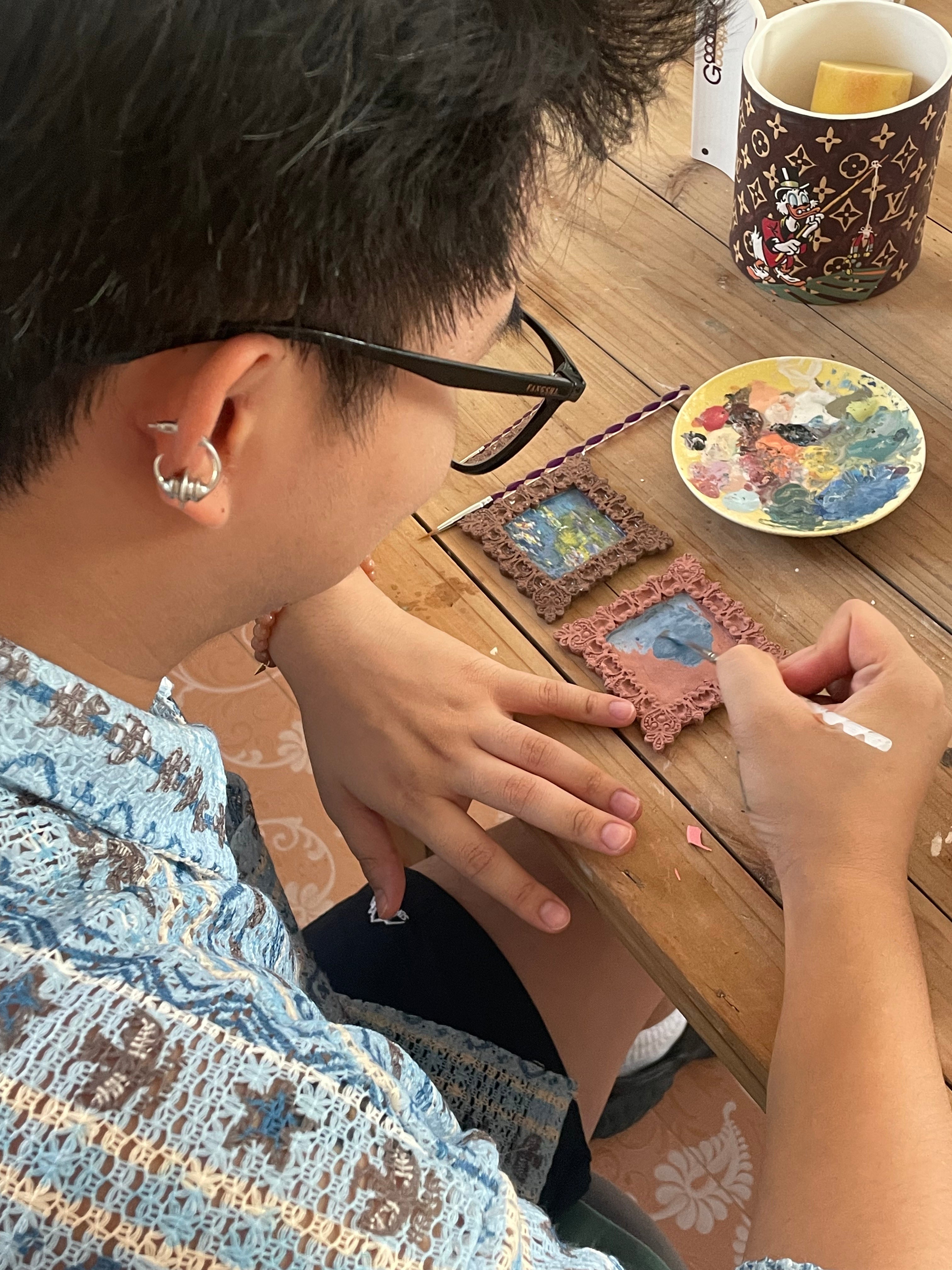 Hand-Painted Underglaze Ceramic Studio