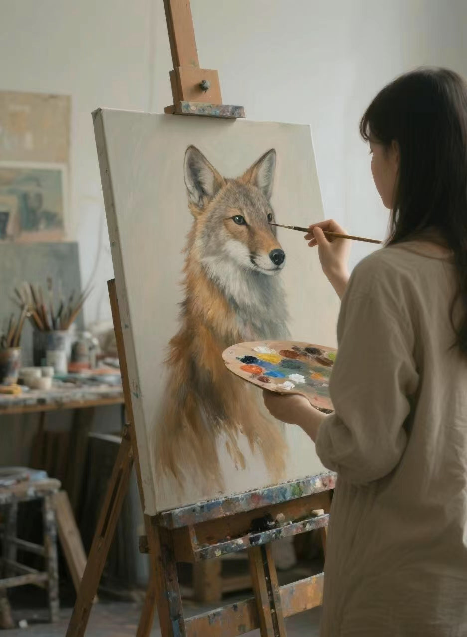 Lin Yu-To create paintings that don't just resemble, but remember