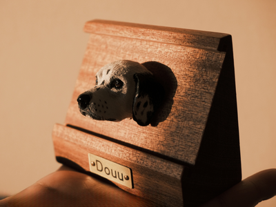 How a 3D Plaster Pet Portrait Is Made – The Art Behind the Magnet