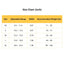 Size chart showing width and adjustable range for pet collars in XS to XL sizes.