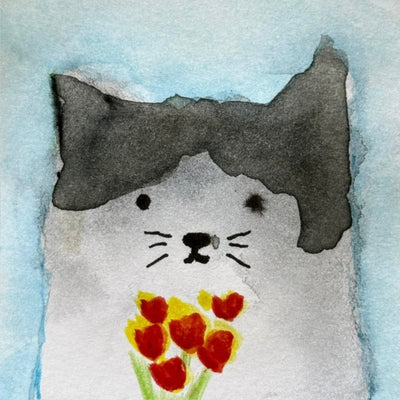 Hand-painted Custom Pet Illustration