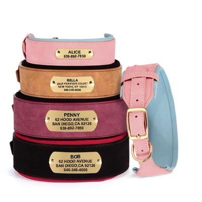 stacked-personalized-wide-dog-collars-leather-nameplate